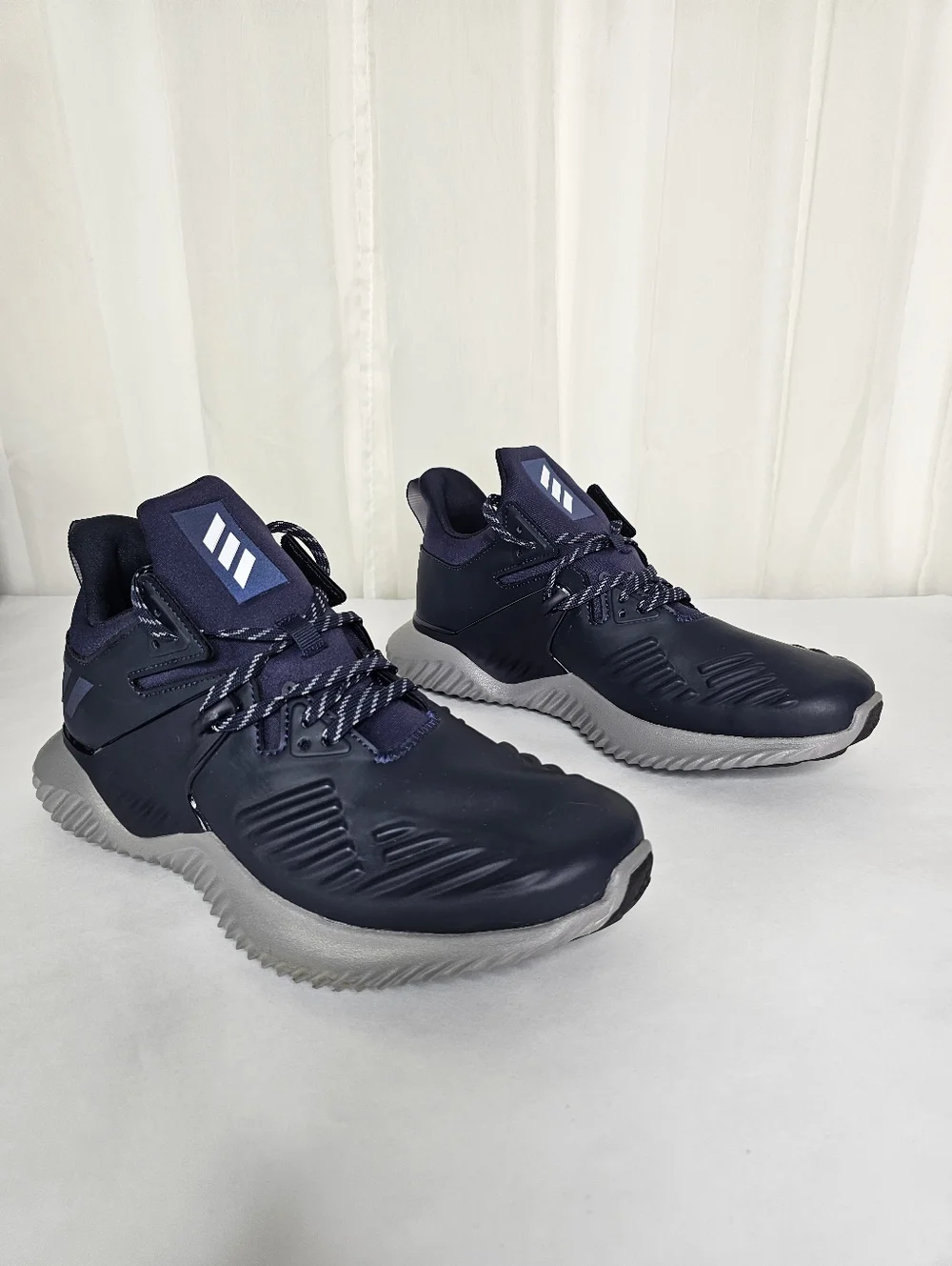 ADIDAS Alphabounce Beyond 2.0 Sneakers RARE Legend Ink Navy Men's 8 NEW